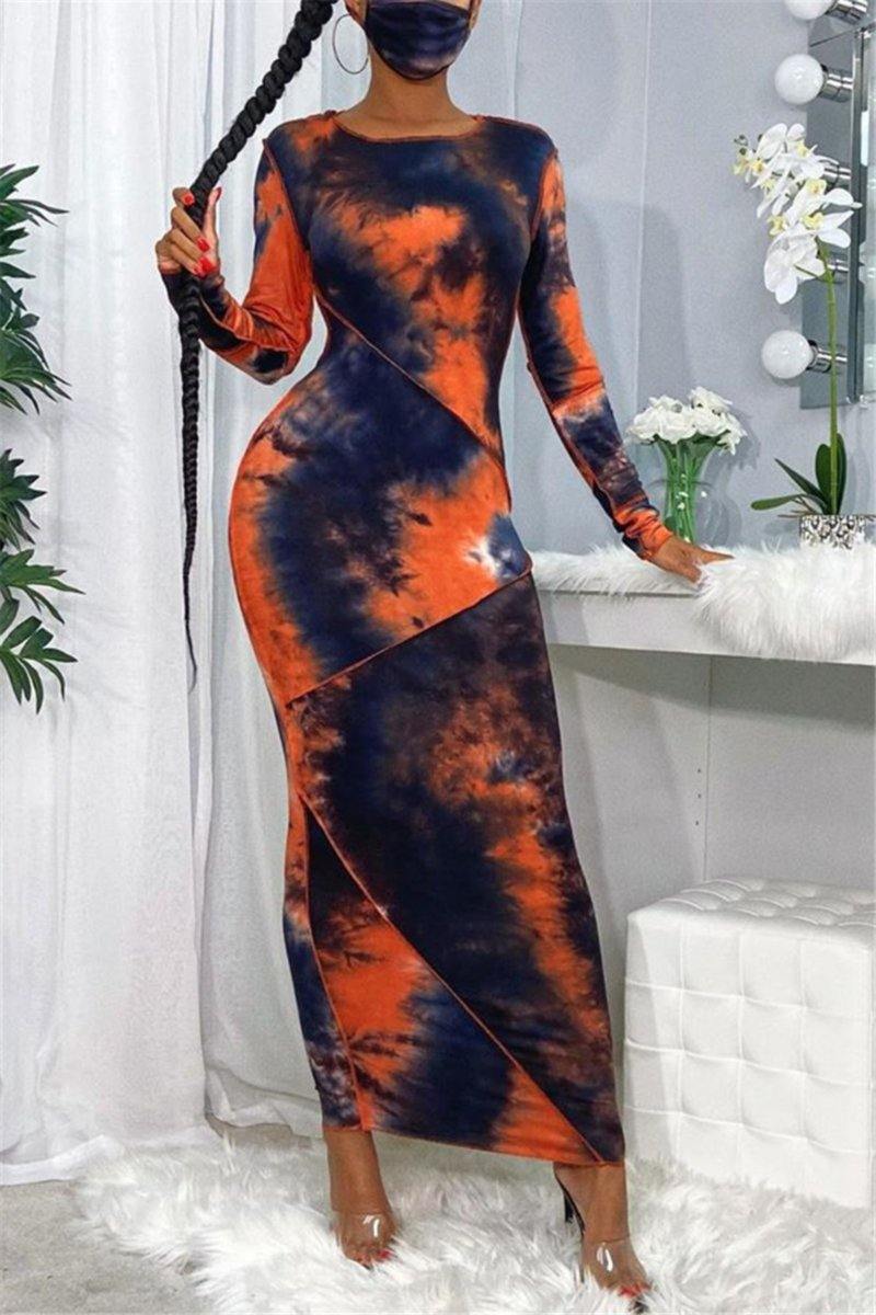 Necessary Diva Midi Ankle Length Long Sleeve Dress – Le Royale Collection.  Inc Boutique