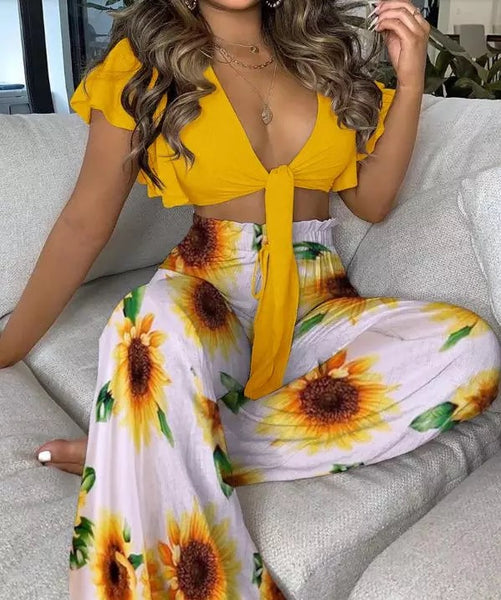 Sunflower two piece dress deals